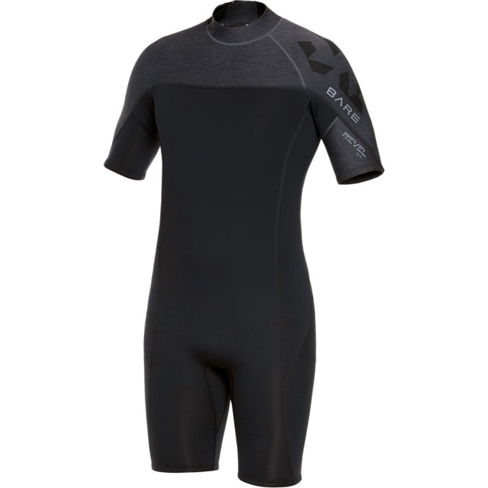 2mm Revel Shorty Wetsuit, Lightweight Suit for Diving and Snorkeling-Aquatic Sports