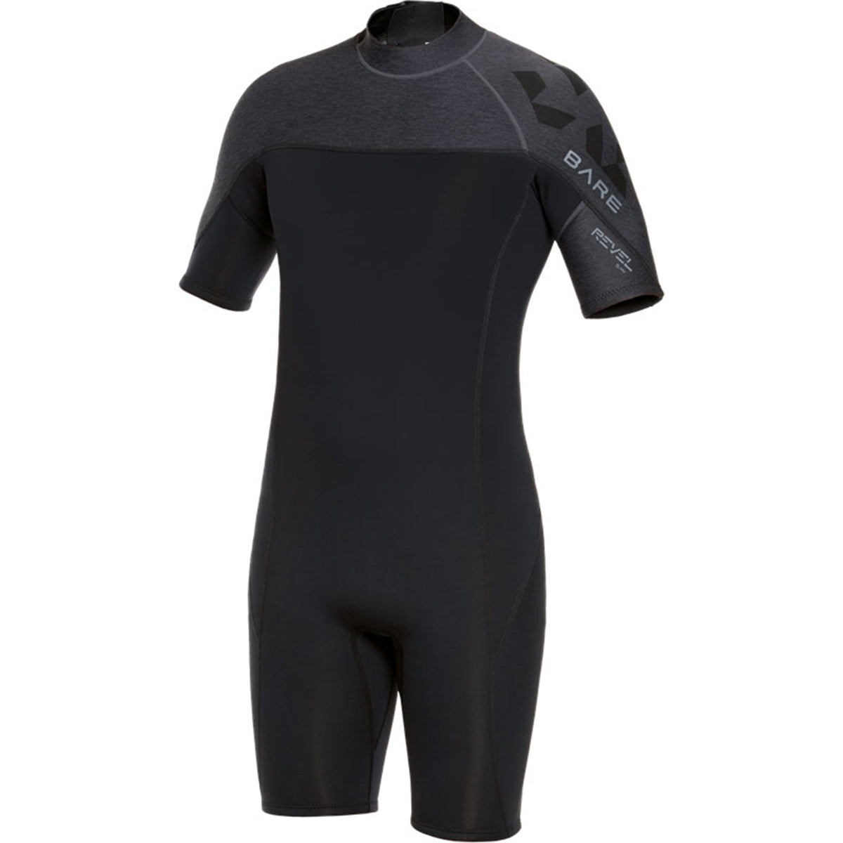 2mm Revel Shorty Wetsuit, Lightweight Suit for Diving and Snorkeling-Aquatic Sports