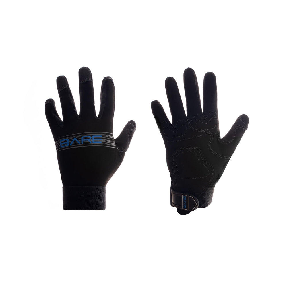 2MM TROPIC PRO GLOVE (DBL AMARA) - BLK, AQUA-Aquatic Sports