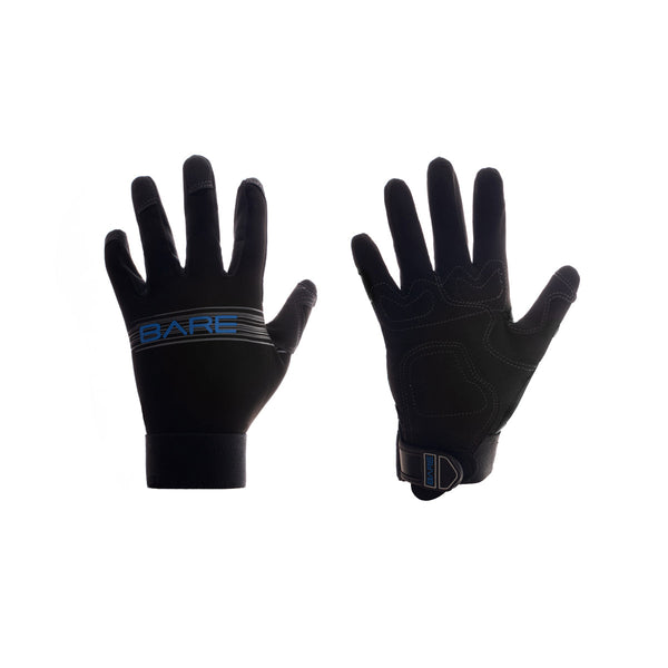 BARE 2MM TROPIC PRO GLOVE (Double Amara) – Black, Aqua