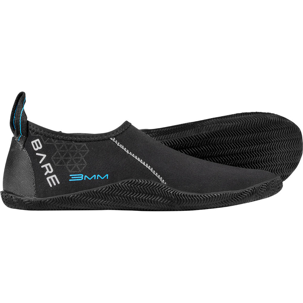 3MM BARE FEET - BLK-Aquatic Sports