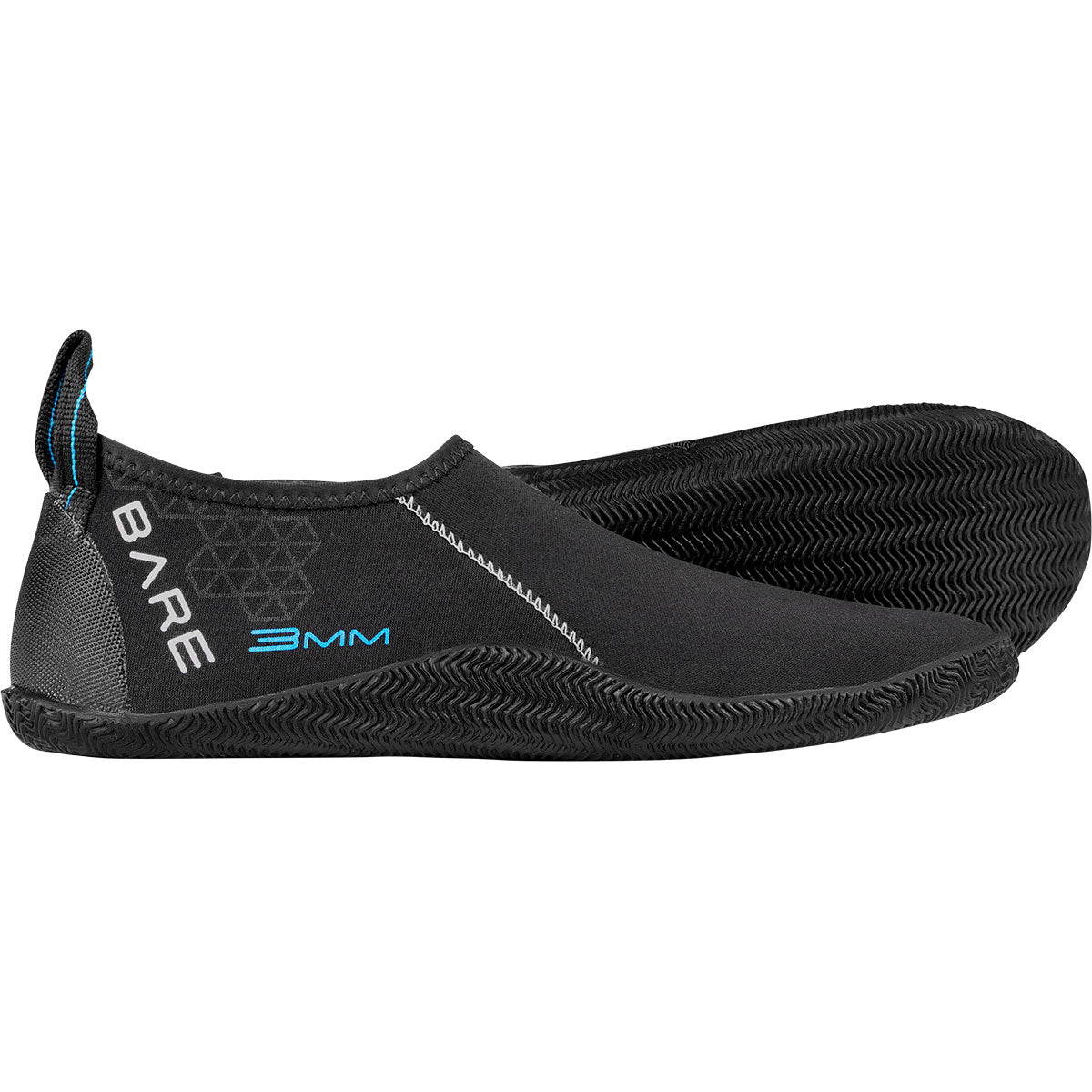 3MM BARE FEET - BLK-Aquatic Sports