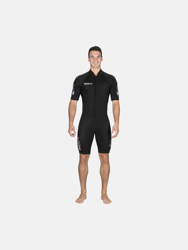 Mares 3mm Rover Shorty Wetsuit, Front Zip Scuba Snorkel Suit