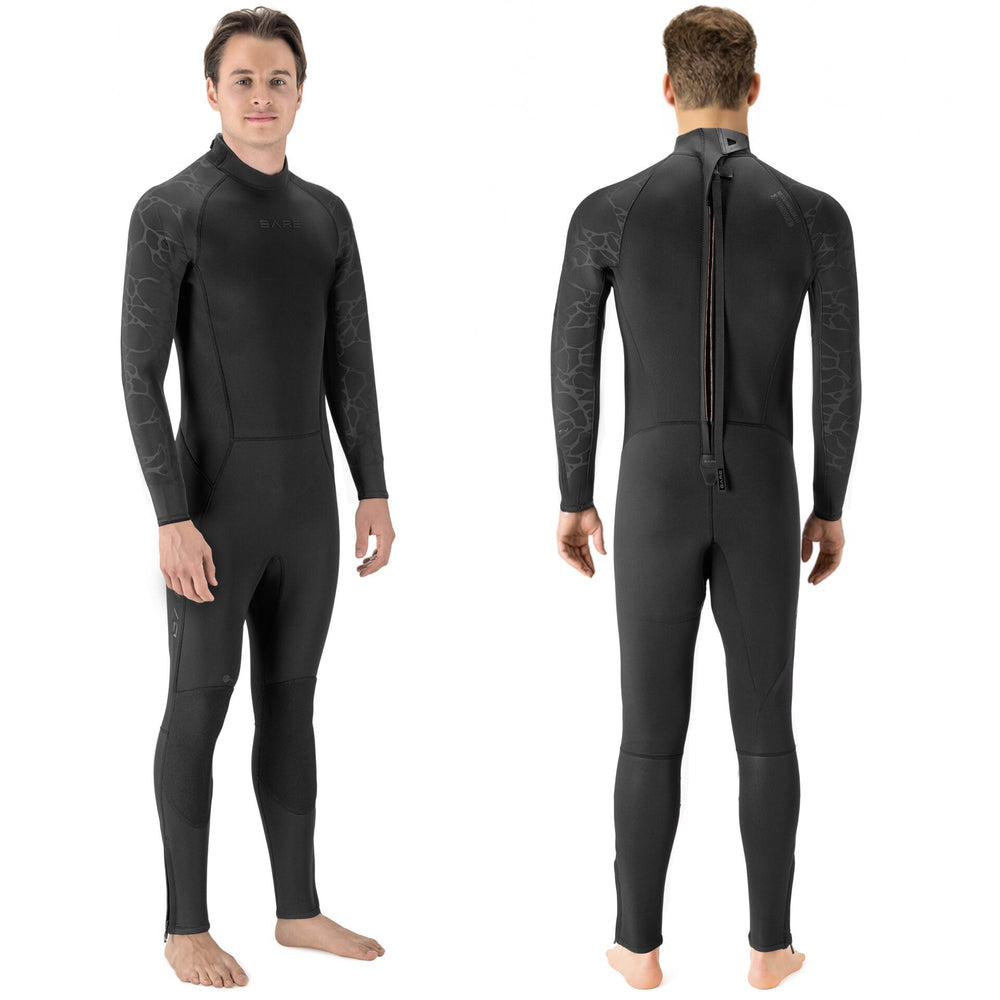 3mm Velocity Ultra 2.0 Full Wetsuit, Thermal Suit for Diving and Snorkeling-Aquatic Sports
