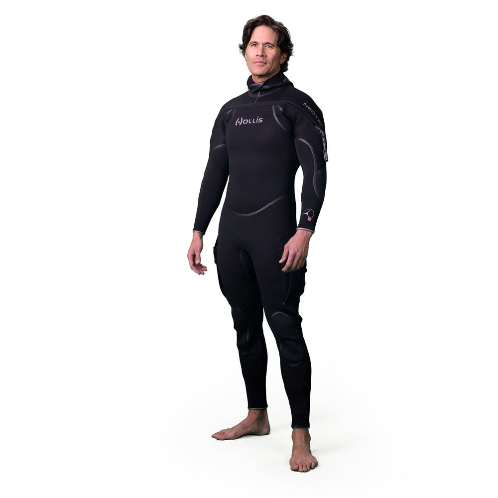 4/3mm Neotek Full Wetsuit, Thermal Suit for Diving and Snorkeling-Wetsuits-Aquatic Sports