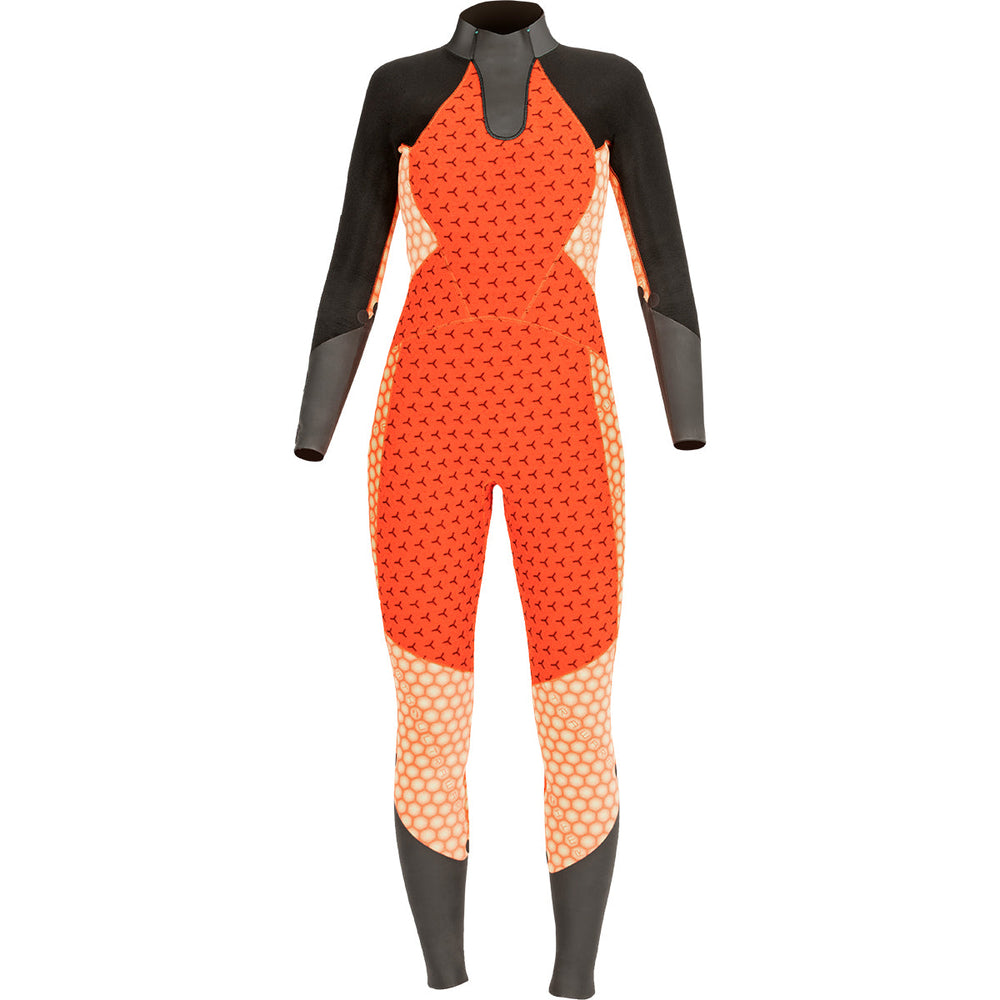 5mm Evoke Women’s Full Wetsuit, Thermal Suit for Diving and Snorkeling-Aquatic Sports