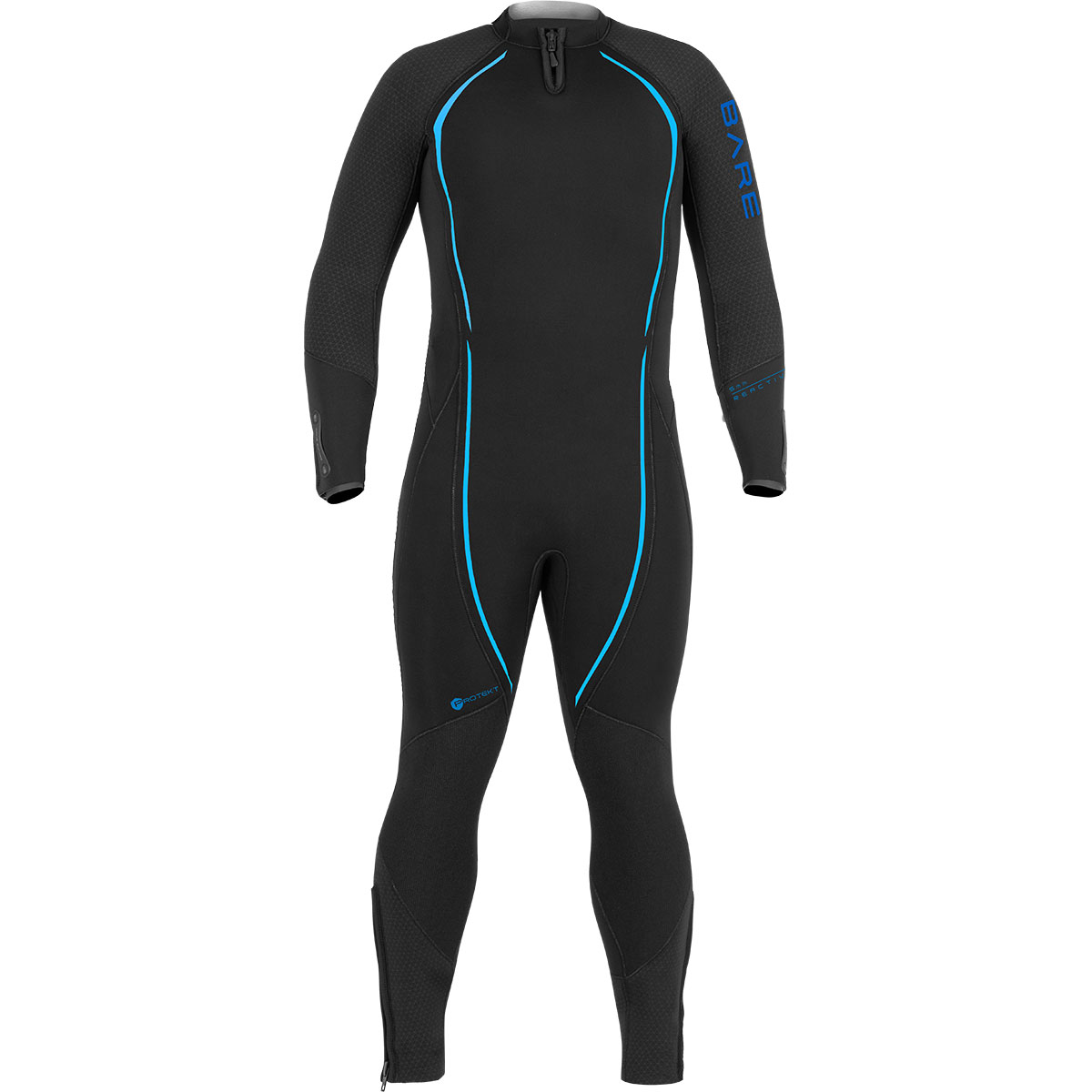 5mm Reactive Men’s Full Wetsuit, Thermal Suit for Diving and Snorkeling-Aquatic Sports
