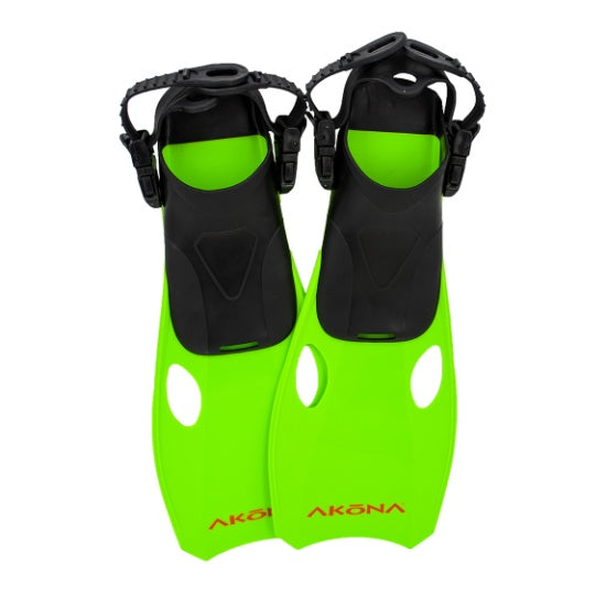 AKONA JUNIOR MASK, SNORKEL, FIN SET, Snorkel Set
