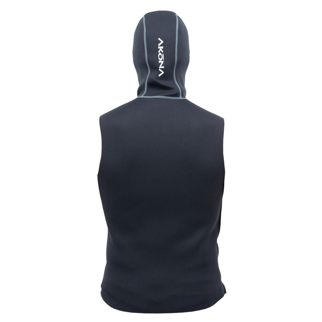 AKONA 2MM HOODED VEST SIDE ZIP, Dive Hooded Vest
