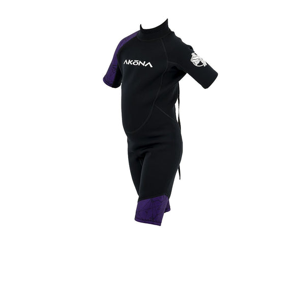 Akona 3/2 Kids Back Zip Shorty Wetsuit