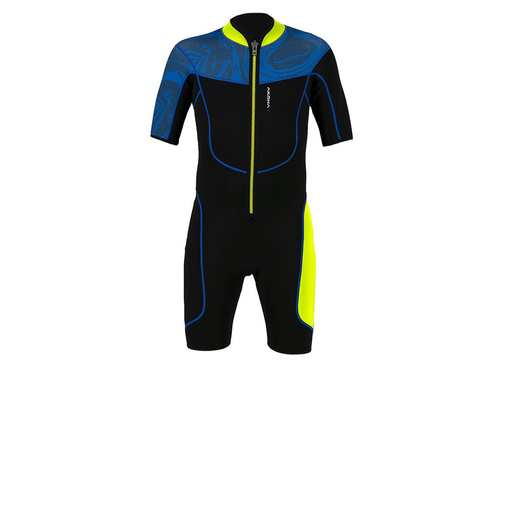 Akona 3/2mm Men's Front Zip Tropic Shorty Wetsuit