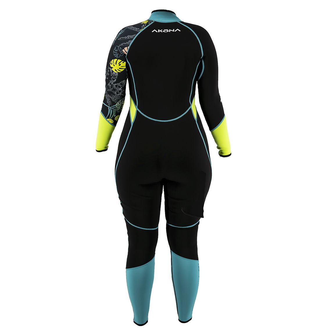 Akona 3/2mm Women's Front Zip Tropic Full Wetsuit