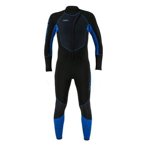 Akona 3mm Men's Front Zip Full Blue, Wetsuit