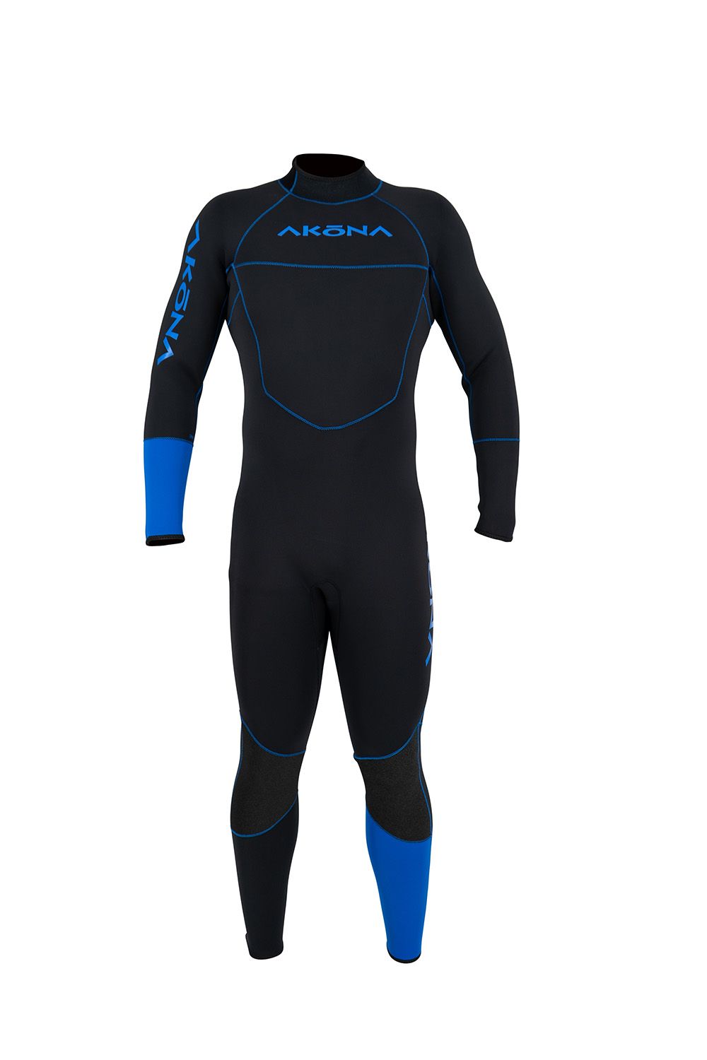 Akona 3mm Men's Quantum Stretch Full Suit Blue, Wetsuit