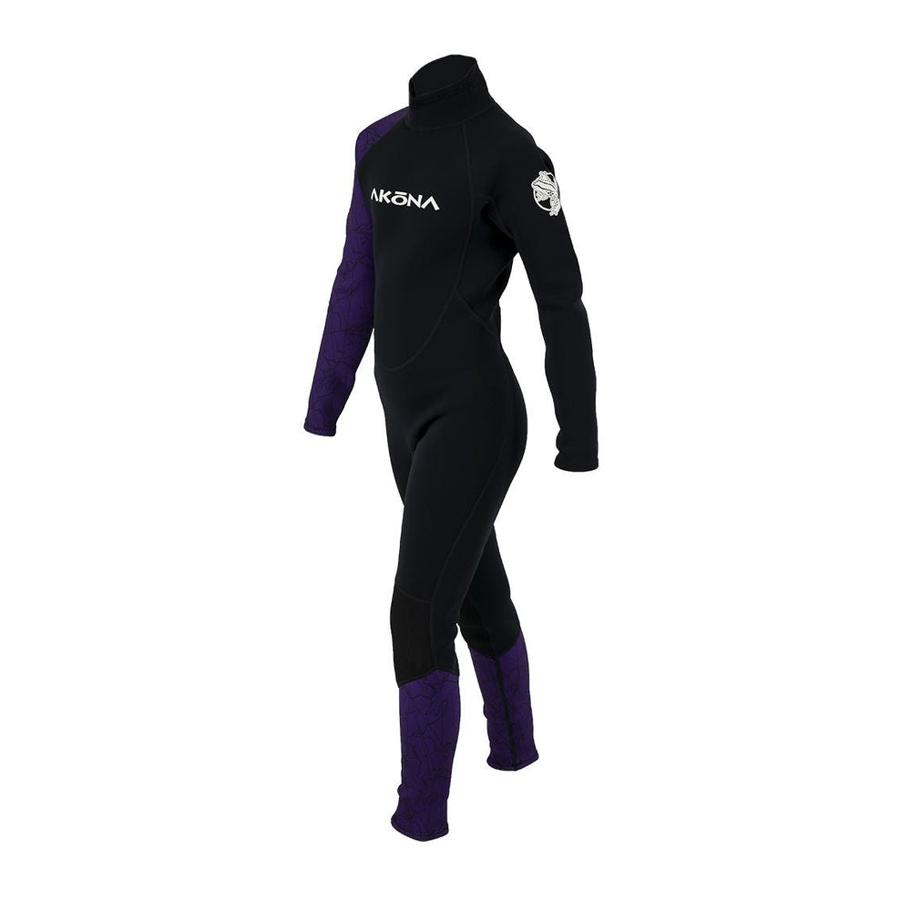 AKONA 3/2MM KIDS BACK ZIP FULLSUIT, Wetsuit