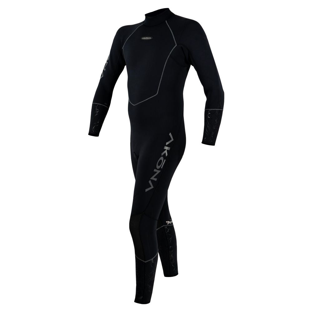 Akona Phantom 3mm Quantum Stretch Back Zip Full Men