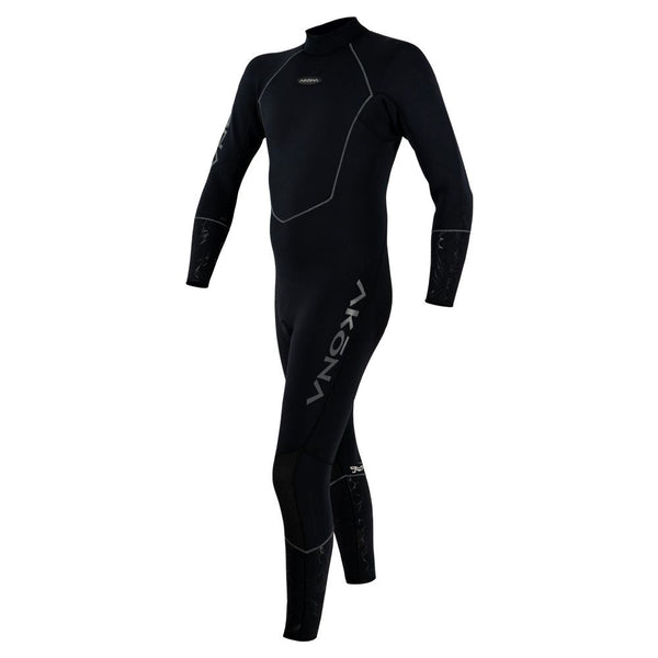 Akona Phantom 3mm Quantum Stretch Back Zip Full Men