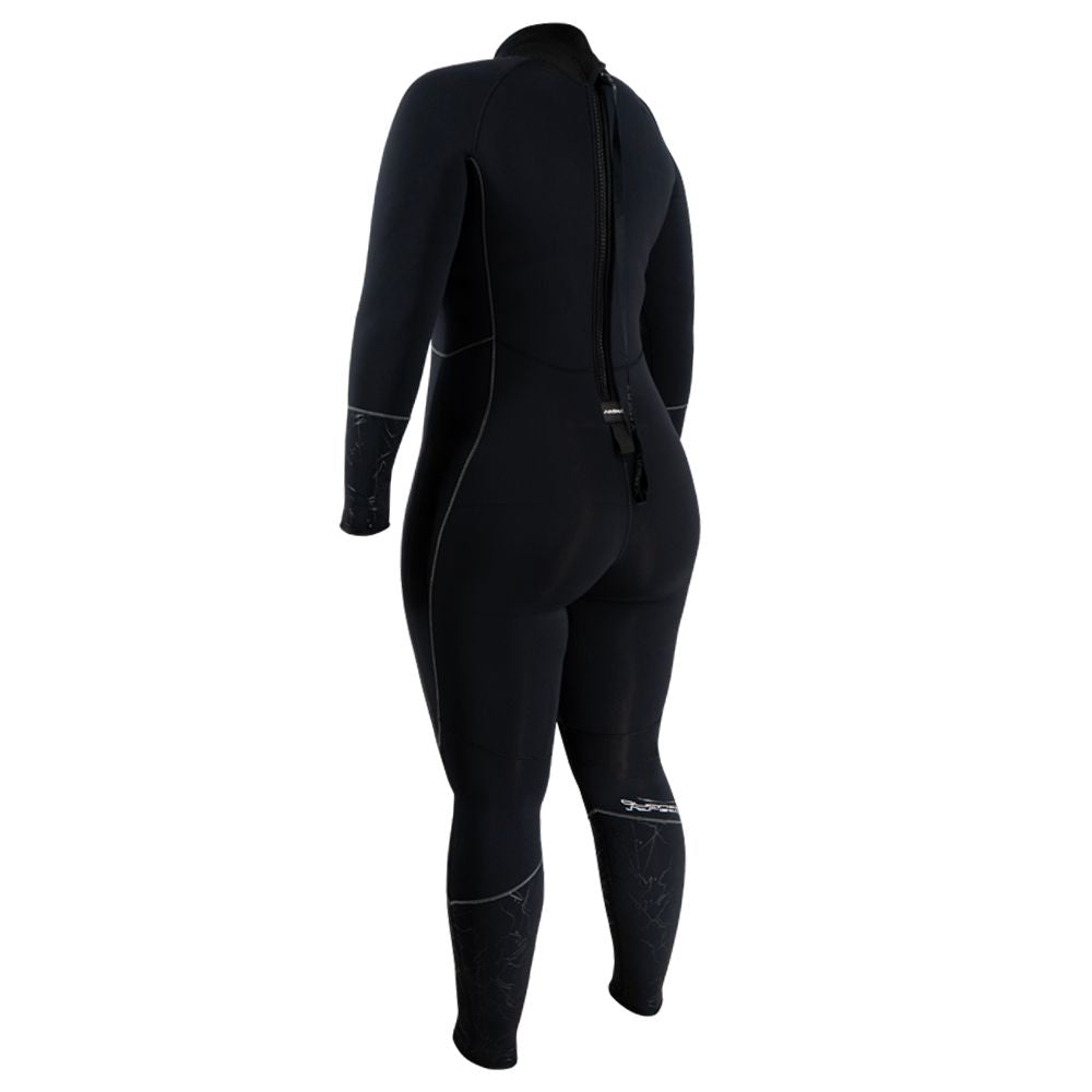 Akona Phantom 5mm Quantum Stretch Back Zip Full Women