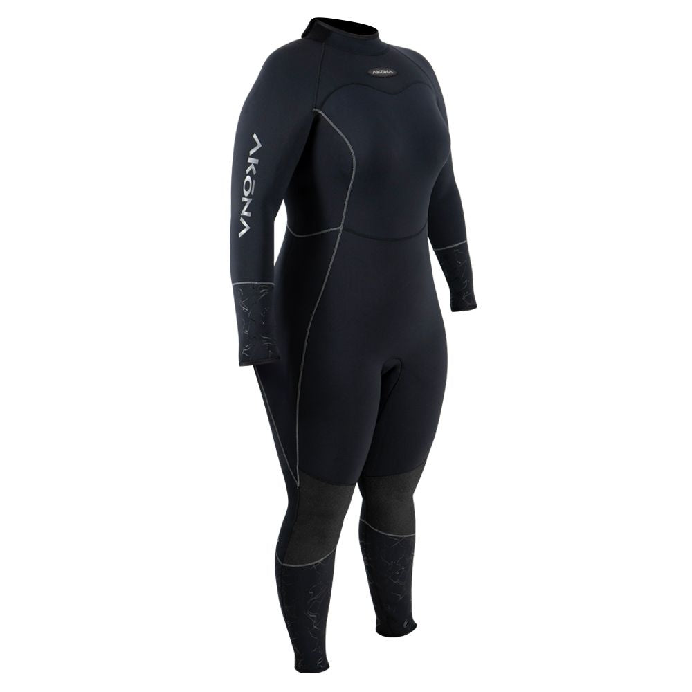 Akona Phantom 5mm Quantum Stretch Back Zip Full Women