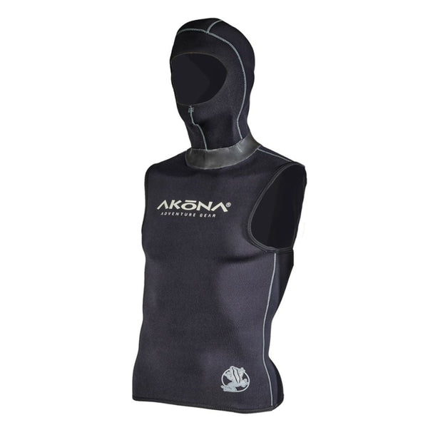 AKONA QUANTUM STRETCH HOODED VEST, Dive Hooded Vest