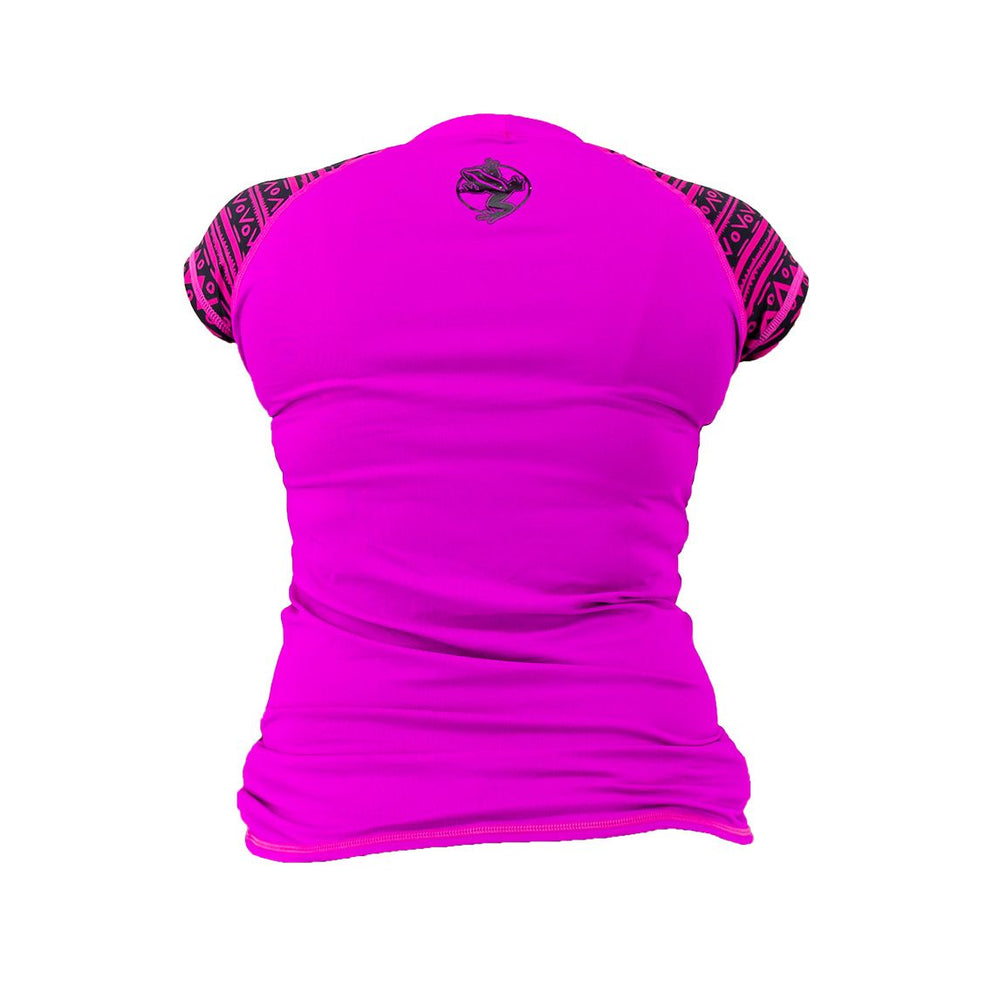 AKONA WOMEN’S SUN SHIRT - SHORT SLEEVE, Rashguard