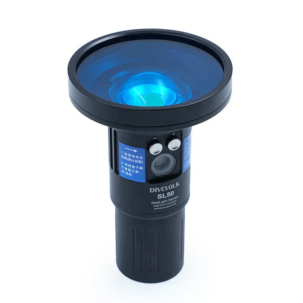 Ambient Blue Light Filter for SL50 and SL120 Underwater Video Lights-Aquatics Sports