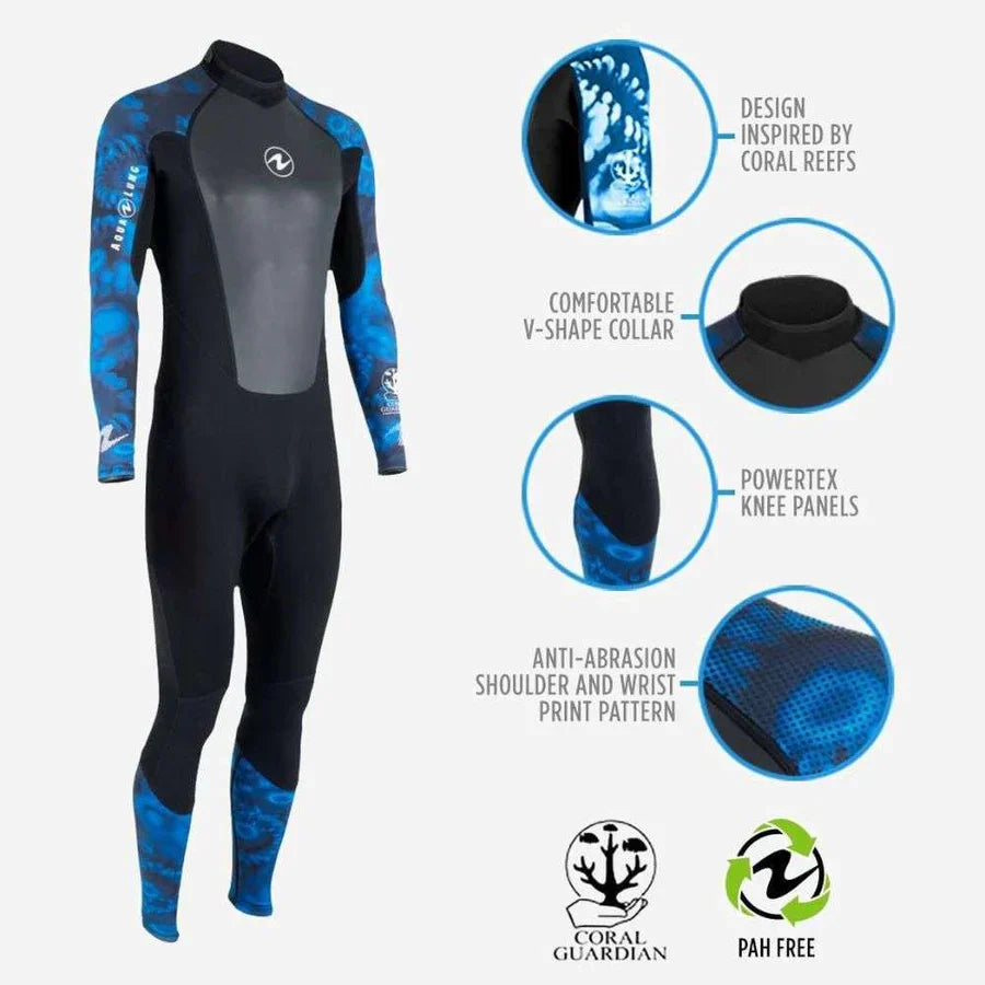Hydroflex Men’s 3/2mm Jumpsuit for Lightweight Comfort Product Photo