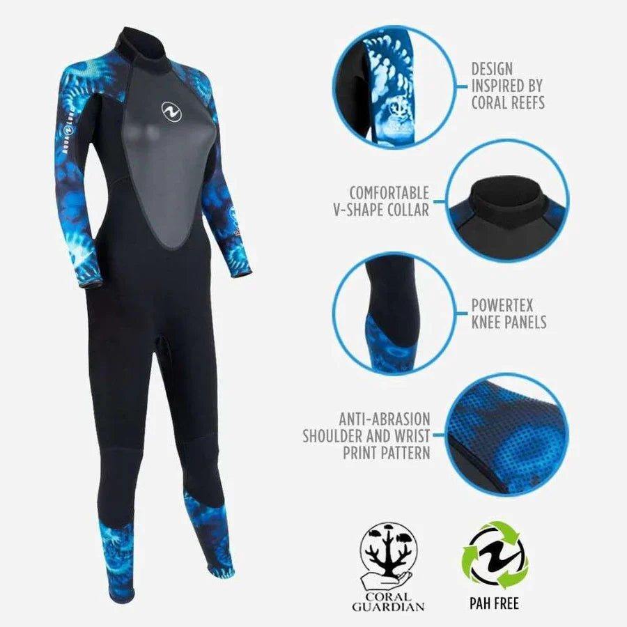 Hydroflex Lady 3/2mm Jumpsuit for Lightweight Comfort Product Photo