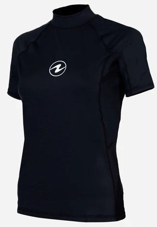 SF Lady Short Sleeve Rashguard for Lightweight Protection Product Photo