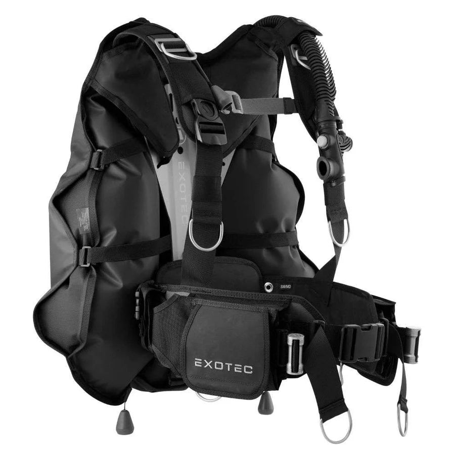 Apeks Exotec BCD Hybrid Back Inflation Scuba System Product Photo