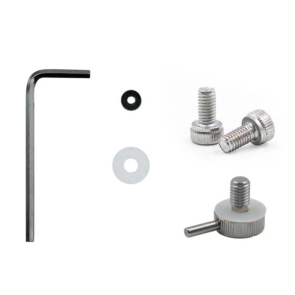 DIVEVOLK Clamp and Handle Spare Parts Kit for Underwater Photography Rigs-Aquatics Sports