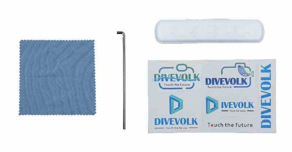 DIVEVOLK Housing Spare Parts Kit for Underwater Touchscreen Housings-Aquatics Sports