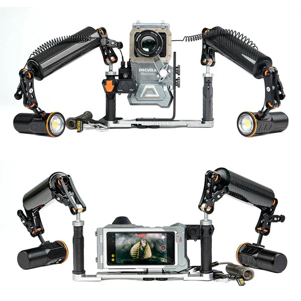 DIVEVOLK SeaTouch 4 Max Platinum Almighty Kit Underwater Housing for Smartphones-Aquatics Sports