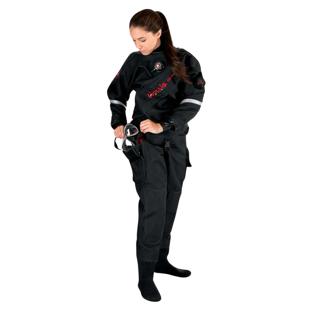 DX-300X Drysuit w/ Neoprene Socks-Drysuits-Aquatic Sports