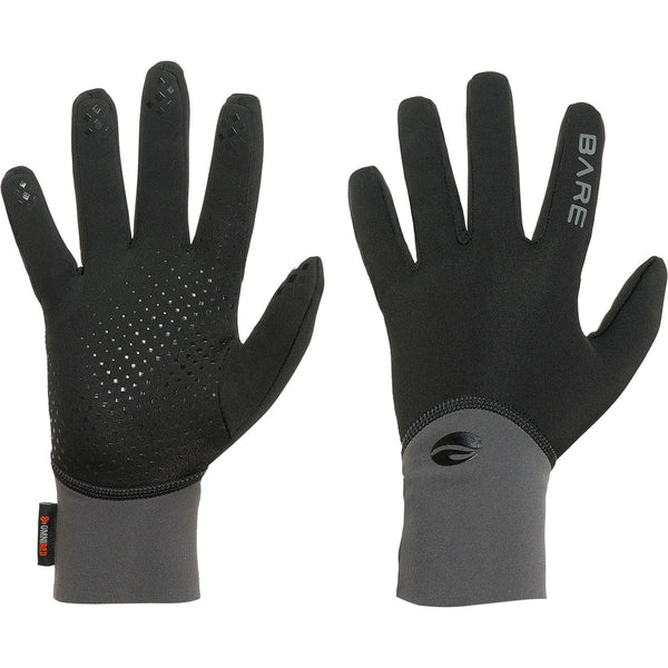 BARE EXOWEAR DIVE GLOVES - BLK/GRY