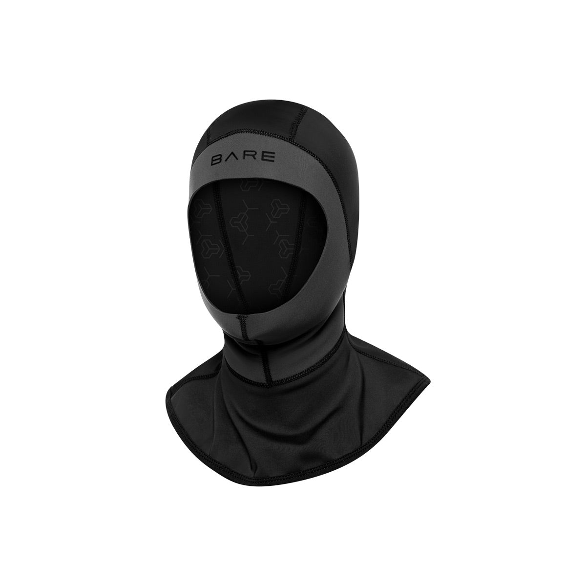 EXOWEAR HOOD - BLK/GRY-Aquatic Sports