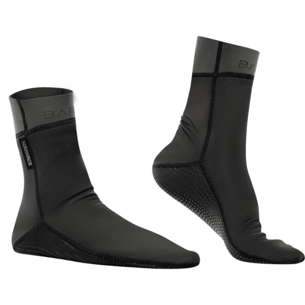 BARE EXOWEAR DIVE SOCKS - BLK/GRY