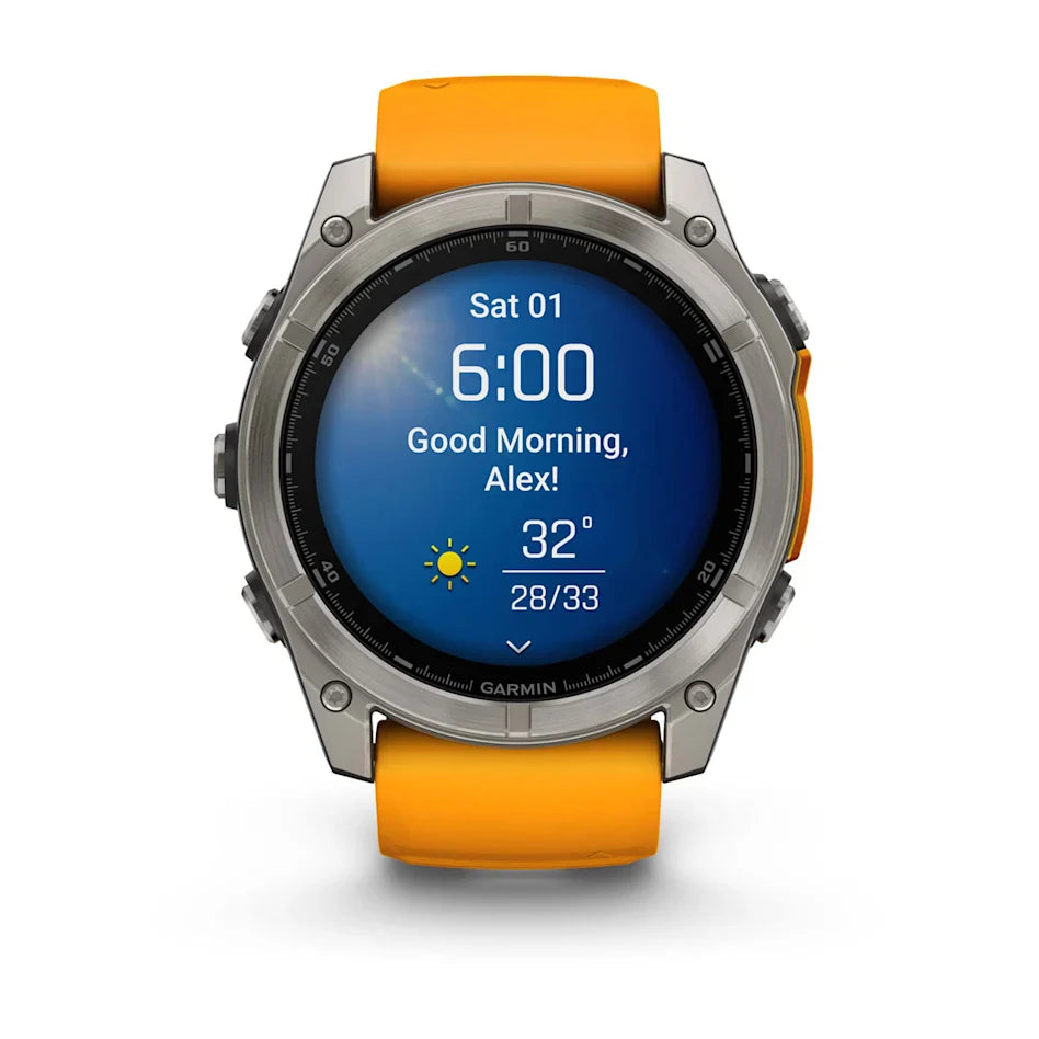 Garmin Fēnix® 8 - 51 mm, AMOLED-Aquatic Sports