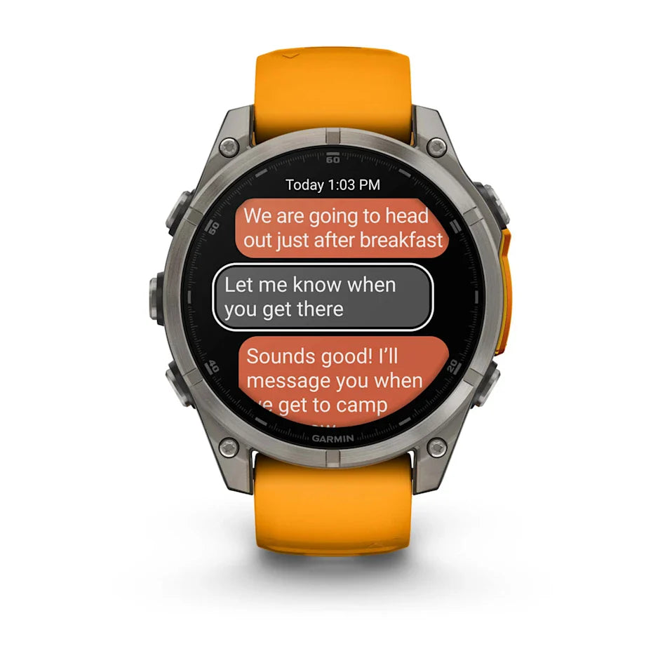 Garmin Fenix® 8 Smartwatch, 47mm-Aquatic Sports