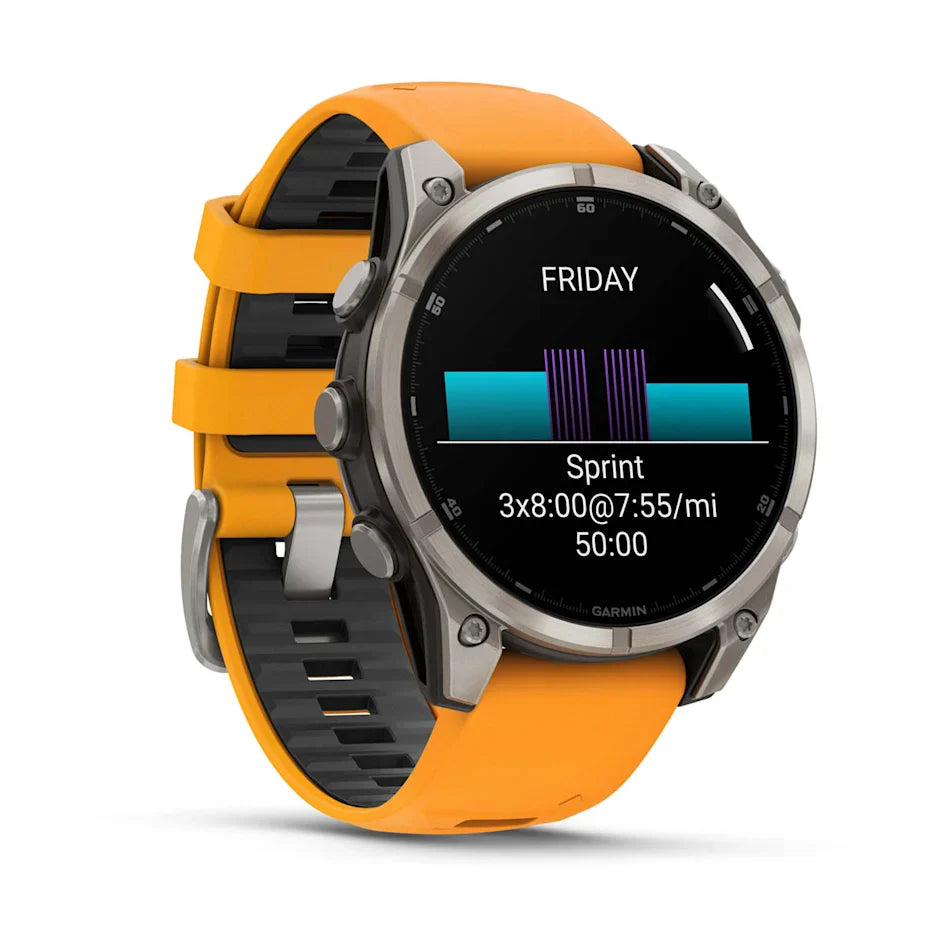 Garmin Fenix® 8 Smartwatch, 47mm-Aquatic Sports