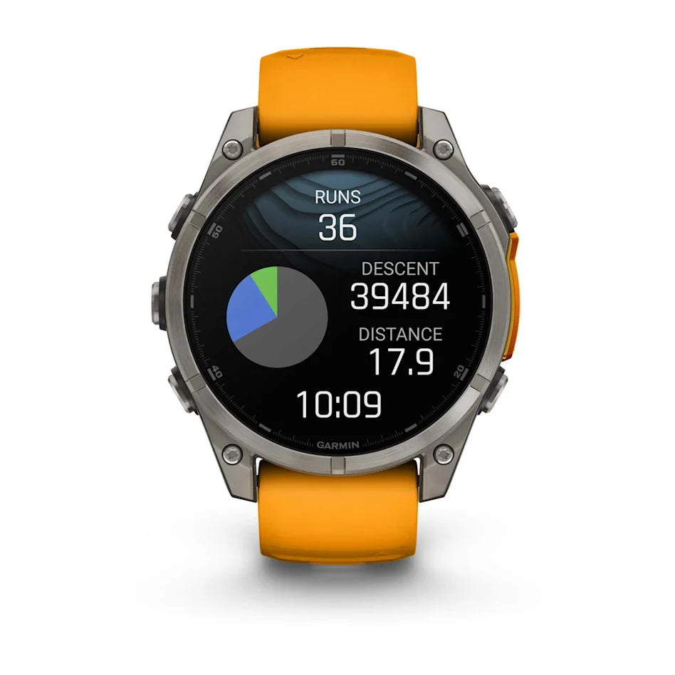 Garmin Fenix® 8 Smartwatch, 47mm-Aquatic Sports