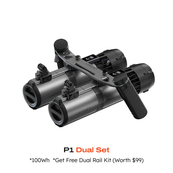 LEFEET P1 Scooter – Dual (100 Wh Batteries)-Aquatic Sports