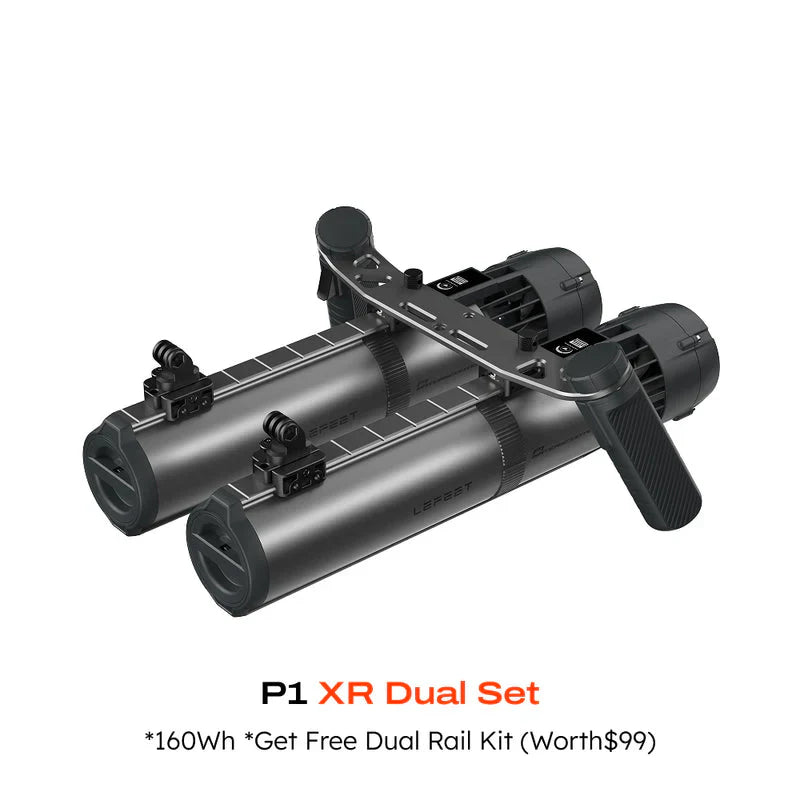 LEFEET P1 XR Scooter – Dual (160 Wh Batteries)-Aquatic Sports