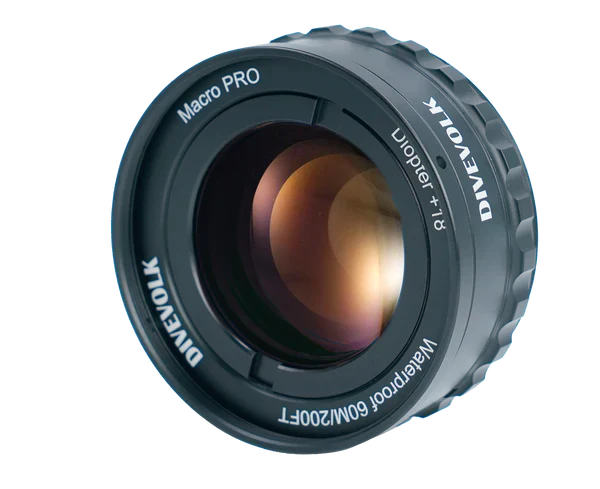 DIVEVOLK Macro Lens PRO +18 Underwater Close-Up Wet Lens