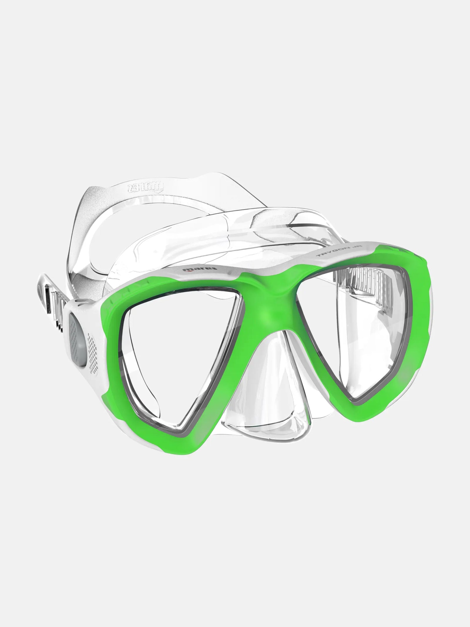 Mask TRYGON JR Snorkel Mask, Soft Leak-Free Silicone Skirt and Easy-Adjust Buckles-Aquatic Sports