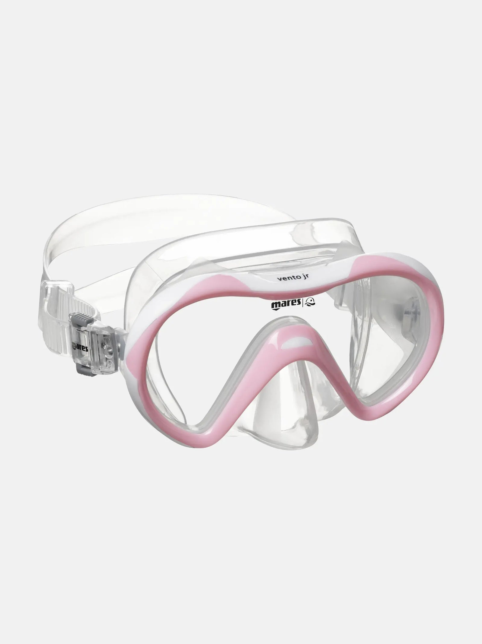 Mask VENTO JR Snorkel Mask, Soft Leak-Free Silicone Skirt and Easy-Adjust Buckles-Aquatic Sports