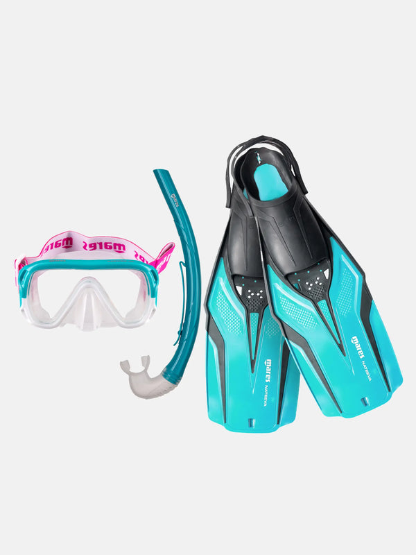 Mares Nateeva Keewee Jr Set, Kids Mask and Snorkel Set