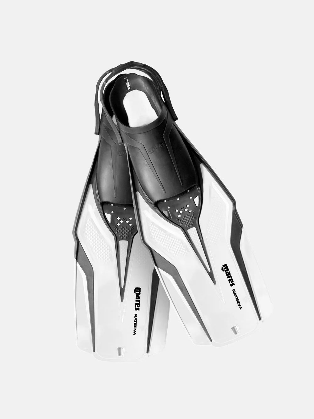 NATEEVA Snorkel Fins, Soft Comfortable Foot Pocket with Streamlined Travel-Friendly Blade-Aquatic Sports