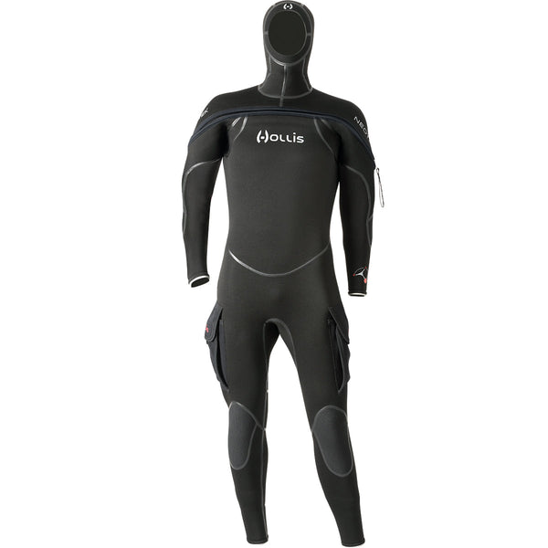 Hollis Neotek Semi-Drysuit V2, Thermal Suit for Diving and Snorkeling