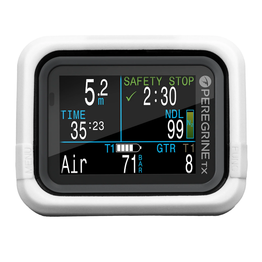 Shearwater Peregrine White Silicone Strap Product Photo